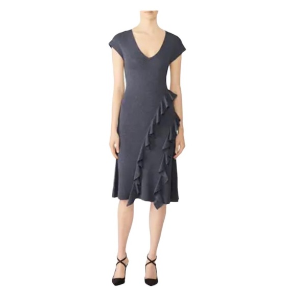 SACHIN + BABI NWT Shalise Gray Ruffle Dress